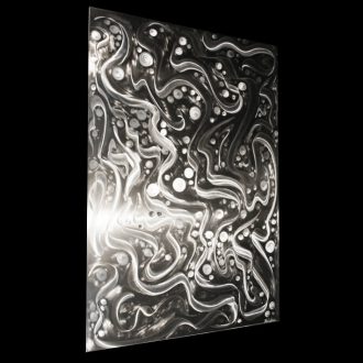 Entrapped Particles - our artisan Fine Metal Art
