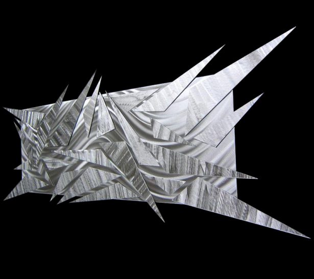 Shifting Ice - our artisan Fine Metal Art