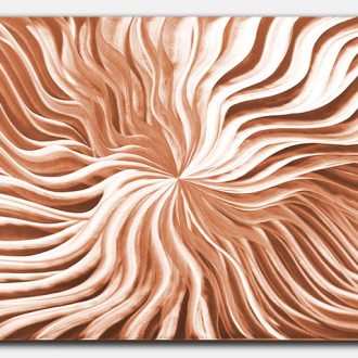 Flexure Copper - our artisan Fine Metal Art