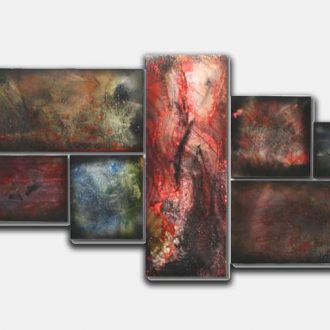 Spectral Corrosion - our artisan Fine Metal Art